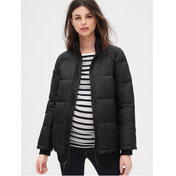 gap coldcontrol lightweight puffer jacket